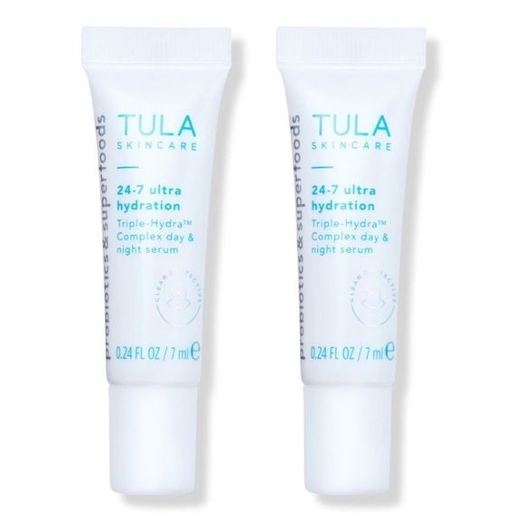 TULA Ultra Hydration Hydra-Drops Complex Day & Night Serum 2PK💧NEW - Picture 1 of 9
